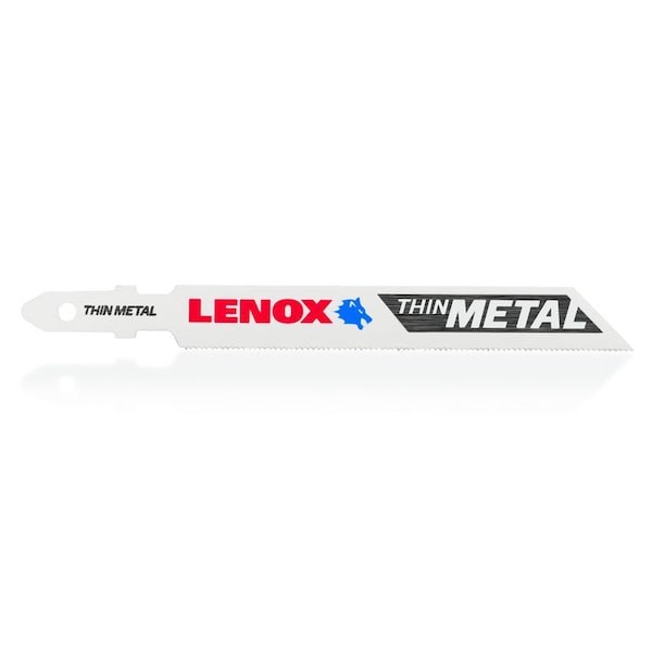 Lenox Lenox 3-5/8 in. Bi-Metal T-Shank Extra Thin Metal Jig Saw Blade 24 TPI 3 pk 1991571 - main